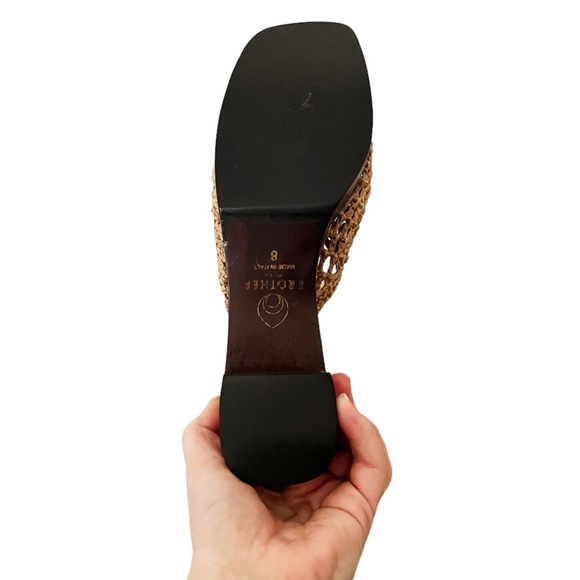 Brother Vellies Aquarius Clogs in Raffia - Picture 7 of 9